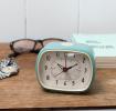 Blue Retro Alarm Clock