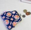 Blue Bouquet Coin Purse