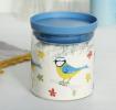Blue Tit Glass Storage Jar