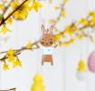 Brown Easter Bunny Decoration