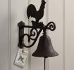 Cast Iron Cockerel Garden Bell