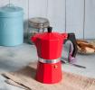 Classic Espresso Coffee Pot Red
