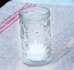 Clear Glass Tealight Holder