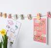Colourful Creatures Wooden Pegs (string Of 10)