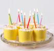 Confetti Party Candles (set Of 12)