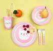 Cookie The Cat Bamboo Tableware (set Of 5)