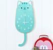 Cookie The Cat Wooden Wall Clock