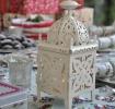 Cream Moroccan Metal Lantern