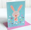Daisy Rabbit Card