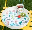 Desert In Bloom Bamboo Tray