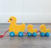 Duck Family Wooden Pull Toy