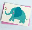Elvis The Elephant Card