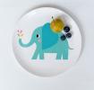 Elvis The Elephant Melamine Plate