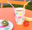 Flamingo Bay Bamboo Beaker