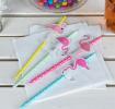 Flamingo Bay Party Straws (pack Of 4)
