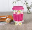 Flamingo Bay Bamboo Travel Mug