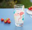 Flamingo Bay Drinking Glass