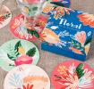Floral Coasters (set Of 8)