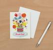 Flower Pot Thank You Card