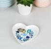 Folk Doves Heart Trinket Tray