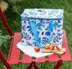 Folk Doves Lunch Bag