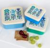 Folk Doves Snack Boxes (set Of 3)