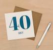 Forty Card