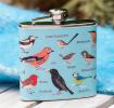 Garden Birds Hip Flask