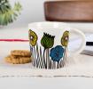 Garden Flowers Porcelain Mug