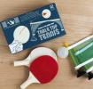 Glow In The Dark Mini Table Tennis Set
