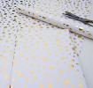 Gold Confetti Wrapping Paper (5 Sheets)