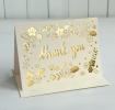 Gold Thank You Card