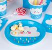 Happy Cloud Paper Plates (set Of 8)