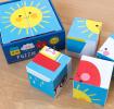 Happy Cloud Puzzle Blocks (set Of 4)