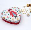 Heart Shaped Red Riding Hood Tin