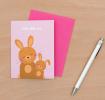 Hello Little One Bunny Card