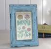 Heritage Powder Blue Rectangular Frame