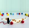 Wooden pull toy - Charlie the Sausage Dog