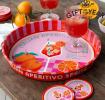 Round tray Italian Aperitivo Spritz design - gift of the year final list