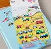 3D puffy stickers - Vehicles