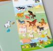  3D puffy stickers - Farm Animals