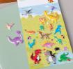  3D puffy stickers - Dinosaurs
