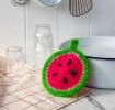 Non-scratch scrubber dishcloth - Watermelon