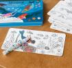 Magic water colouring cards - Mermaid