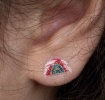 Stick on earrings (30 pairs) - Cosmic Love