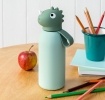 Dinosaur drinks bottle with character lid and carry loop.