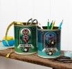 set of two medium storage tins in coconut milk