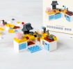 Pocket Blocks kitchen set building toy with miniature appliances, cookware and kitchen units