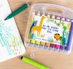 In The Jungle Felt Tip Stamp Pens (set Of 18)