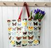 Large Butterfly Shopper Bag